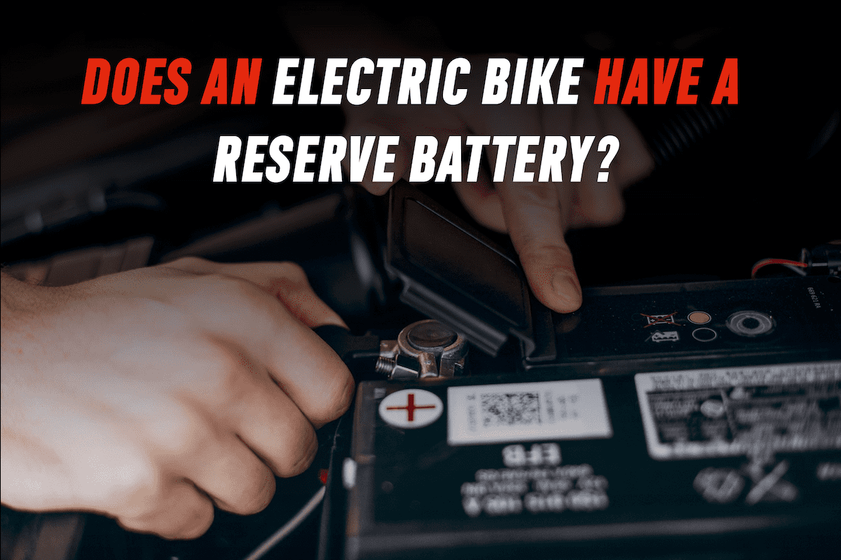 Electric Bike Reserve Battery