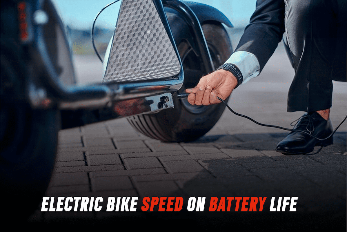 The Impact of an Electric Bike Speed on Battery Life