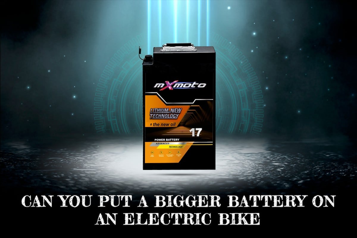 Install a Bigger Battery on an Electric Bike (For 30 Range)