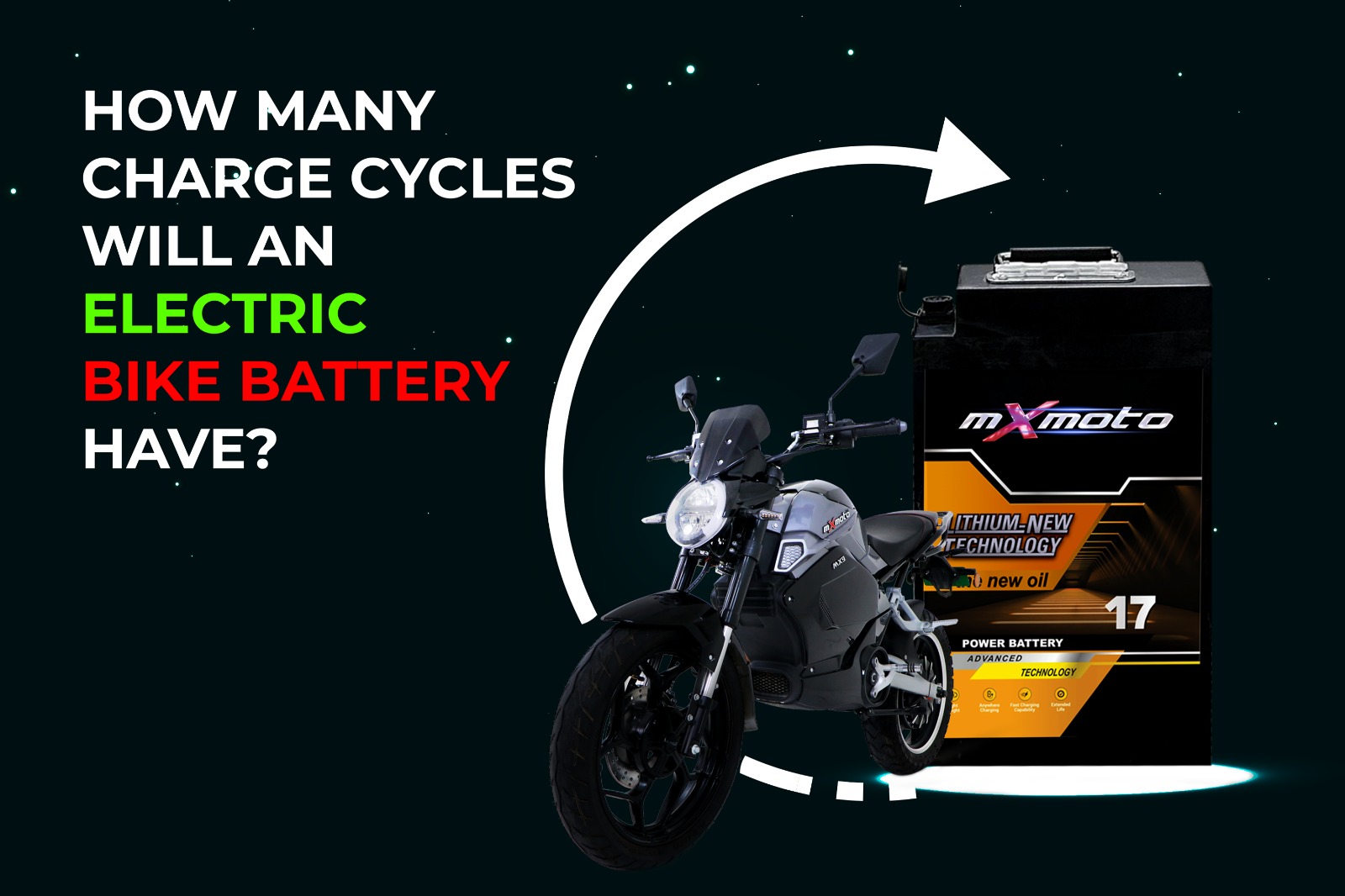 Charge Cycles of an Electric Bike Battery