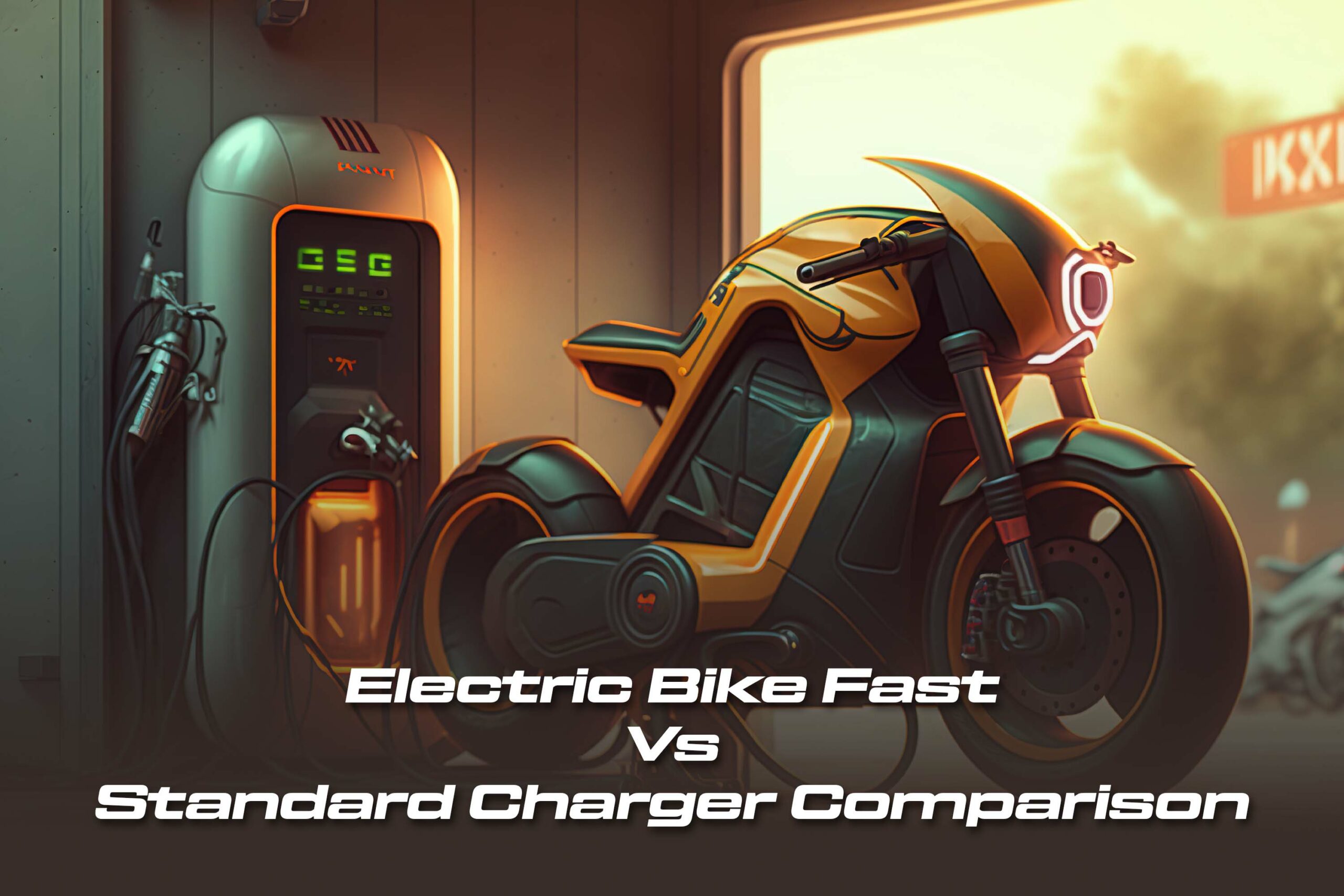 Electric Bike Fast Vs Standard Charger