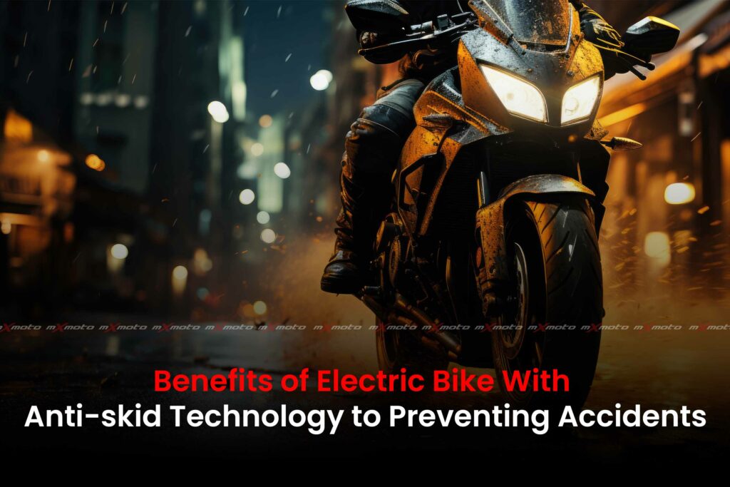 Electric Bike with Anti-Skid