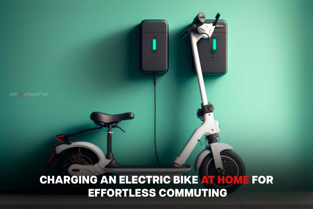 charging electric bike at home